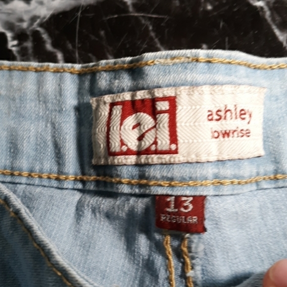 LEI patriotic USA shorts vtg BOHO Hippie 80s 90s Y2K retro - Picture 2 of 4